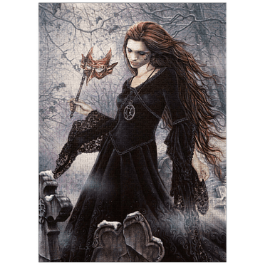 MyPuzzle - Black - Victoria Francés - Favole - Premium 1000 Piece Jigsaw Puzzle for Adults