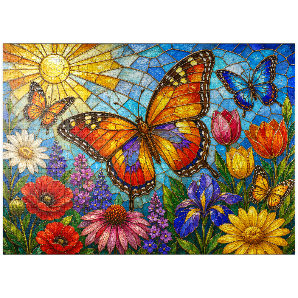 Cra-Z-Art Kodak 3000-Piece Birdbath Garden Adult Jigsaw Puzzle