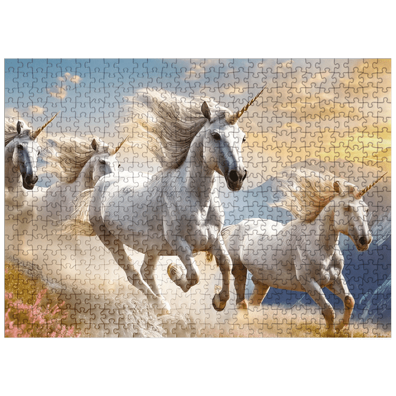 MyPuzzle - Castle With A View - Premium 500 Piece Jigsaw Puzzle for Adults