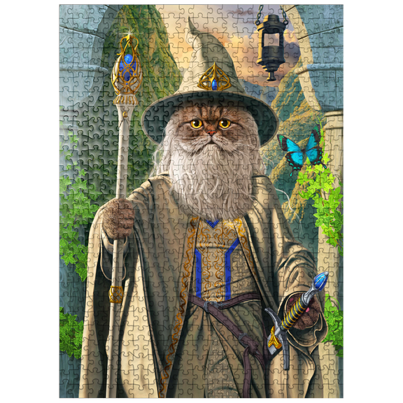 MyPuzzle - Catdalf The White Movie Cats - Vincent Hie - Premium 500 Piece Jigsaw Puzzle for Adults