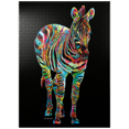 thumbnail image 1 of MyPuzzle - Colorful Zebra - Premium 1000 Piece Jigsaw Puzzle for Adults, 1 of 6