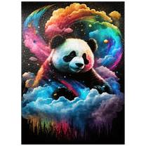 MyPuzzle - Cosmic Panda - Premium 1000 Piece Jigsaw Puzzle for Adults