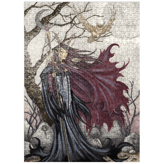 MyPuzzle - Dark Elf Gothic - Amy Brown - Premium 500 Piece Jigsaw Puzzle for Adults