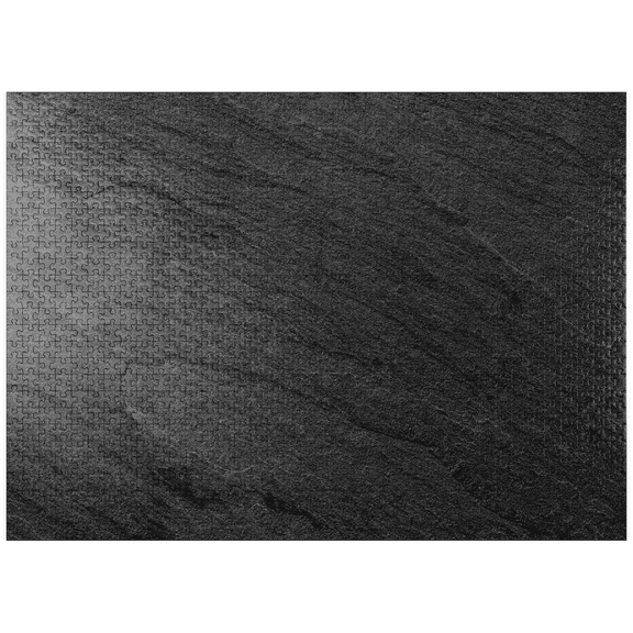 MyPuzzle - Dark Gray Black Slate Unsolvable Puzzle - Premium 1000 Piece Jigsaw Puzzle for Adults
