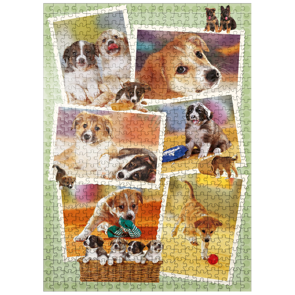 MyPuzzle - Dogs - Monika Wegner - Little Friends - Premium 500 Piece Jigsaw Puzzle for Adults