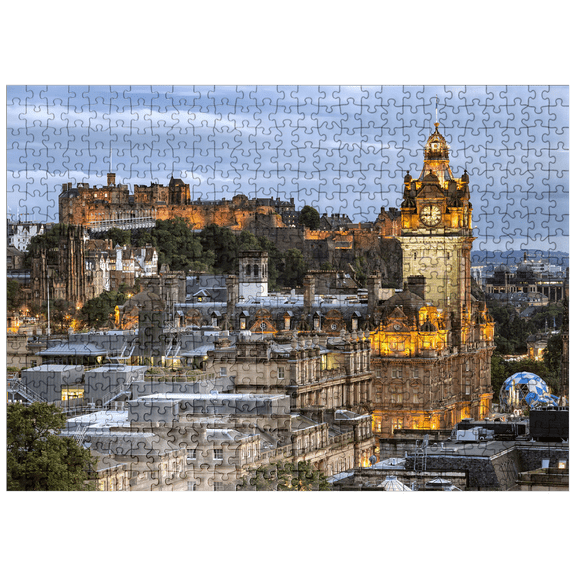 MyPuzzle - Edinburgh Scotland - Premium 500 Piece Jigsaw Puzzle for Adults