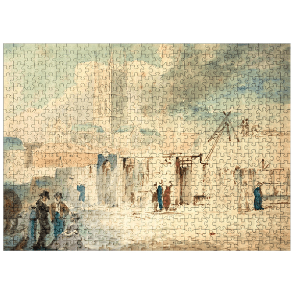 MyPuzzle - Gloucester Cathedral - Premium 500 Piece Jigsaw Puzzle for Adults
