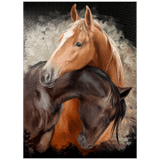 MyPuzzle - Horse Hug - Premium 1000 Piece Jigsaw Puzzle for Adults