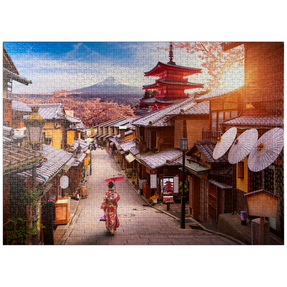 MyPuzzle - Idyllic Japan - Premium 1000 Piece Jigsaw Puzzle for Adults