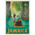 thumbnail image 1 of MyPuzzle - Jamaica: Rafting In Paradise, Vintage Poster - Premium 1000 Piece Jigsaw Puzzle for Adults, 1 of 6