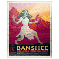 MyPuzzle - Legends Of The National Parks: Badland's Banshee - Premium 100 Piece Jigsaw Puzzle for Adults