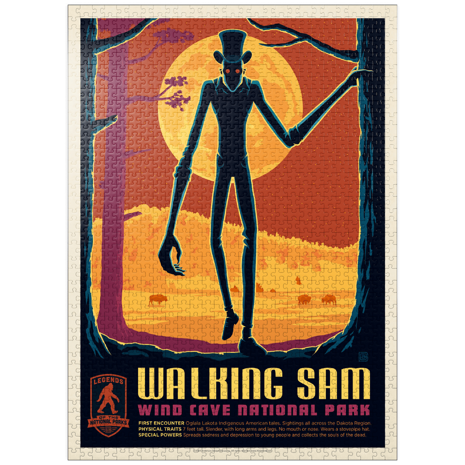 MyPuzzle - Legends Of The National Parks: Wind Cave's Walking Sam ...