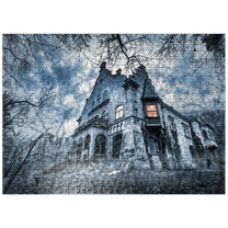 MyPuzzle - Lost Places - Old Enchanted Abandoned House - Premium 500 Piece Jigsaw Puzzle for Adults