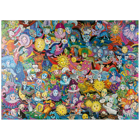 MyPuzzle - Masquerade  - Sven Hartmann - Premium 1000 Piece Jigsaw Puzzle for Adults