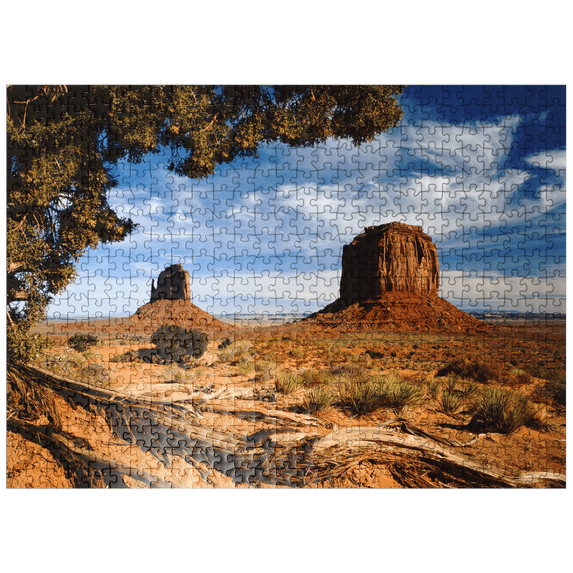 MyPuzzle - Monument Valley, Navajo Tribal Park, Arizona, USA - Premium 500 Piece Jigsaw Puzzle for Adults