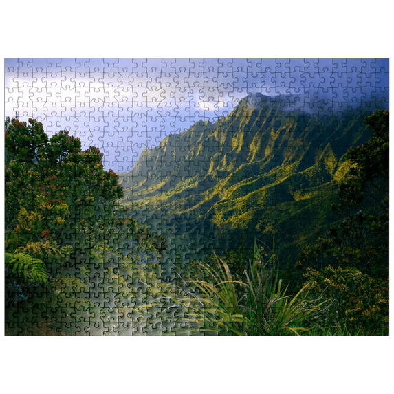MyPuzzle - Na Pali Coast, Kauai Island, Hawaii, USA - Premium 500 Piece Jigsaw Puzzle for Adults