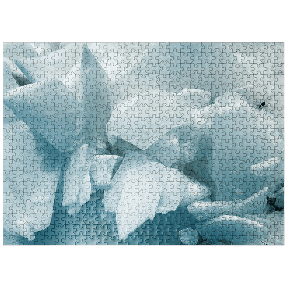 MyPuzzle - Nature Photography: Frozen Winter Lake - Premium 500 Piece Jigsaw Puzzle for Adults