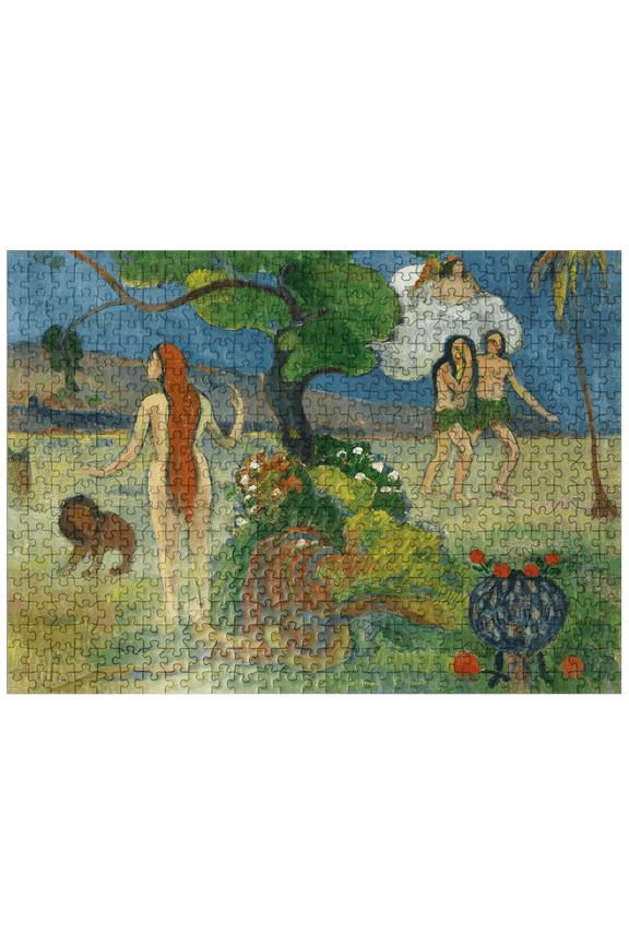 MyPuzzle - Paradise Lost 1848-1903 By Paul Gauguin - Premium 500 Piece Jigsaw Puzzle for Adults