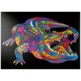 thumbnail image 1 of MyPuzzle - Pop Colors Alligator - Premium 1000 Piece Jigsaw Puzzle for Adults, 1 of 6