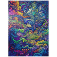 thumbnail image 1 of MyPuzzle - Psychedelic Swirls - Premium 500 Piece Jigsaw Puzzle for Adults, 1 of 6