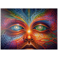 thumbnail image 1 of MyPuzzle - Psychedelic Visionary Face - Premium 1000 Piece Jigsaw Puzzle for Adults, 1 of 6