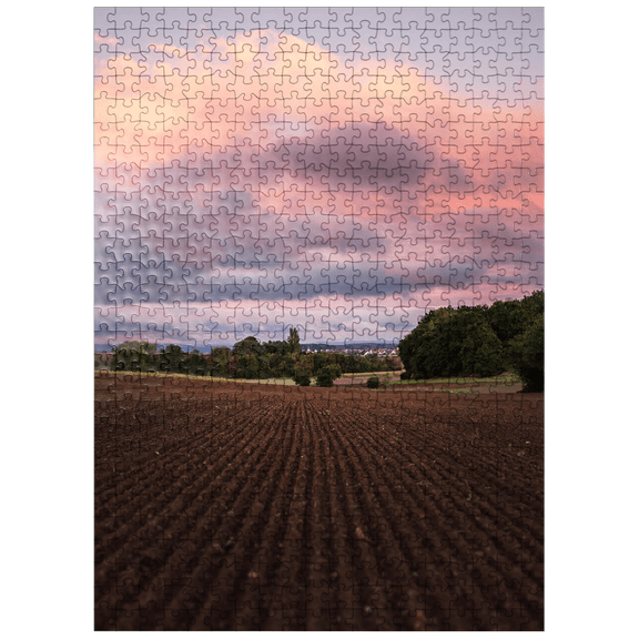 MyPuzzle - Purple Clouds - Premium 500 Piece Jigsaw Puzzle for Adults