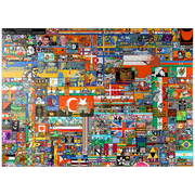 MyPuzzle - R/place Reddit Pixel War 04.2022 - Extreme Size, Part 1/6 For Collage - Premium 1000 Piece Jigsaw Puzzle for Adults