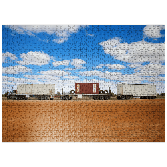 MyPuzzle - Road Train - Premium 500 Piece Jigsaw Puzzle for Adults