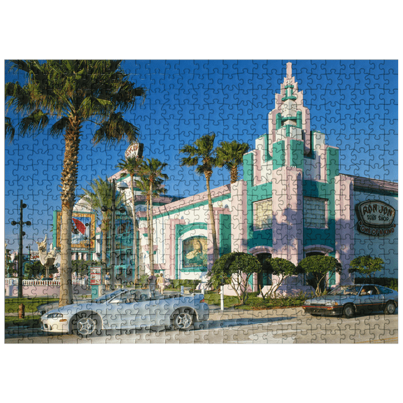 MyPuzzle - Ron Jon's Surf Shop At Cocoa Beach, Florida, USA - Premium 500 Piece Jigsaw Puzzle for Adults