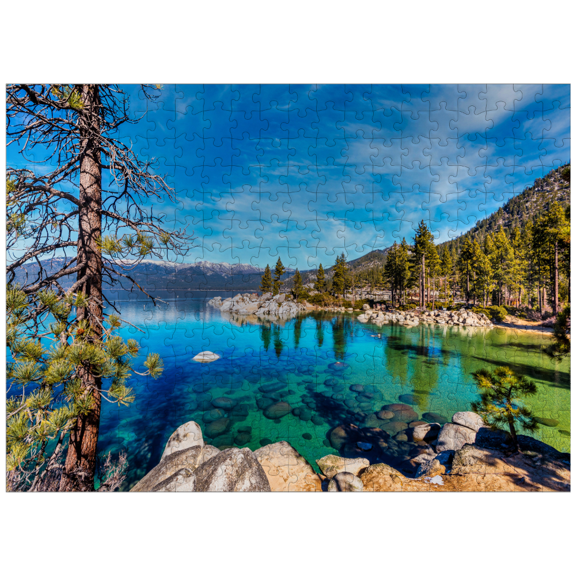 MyPuzzle - Sand Harbor Lake Tahoe - Premium 300 Piece Jigsaw Puzzle for Adults