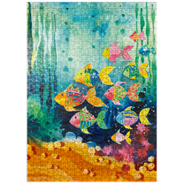 MyPuzzle - Shoal Of Fish - Gabila - Lovely Times - Premium 500 Piece Jigsaw Puzzle for Adults