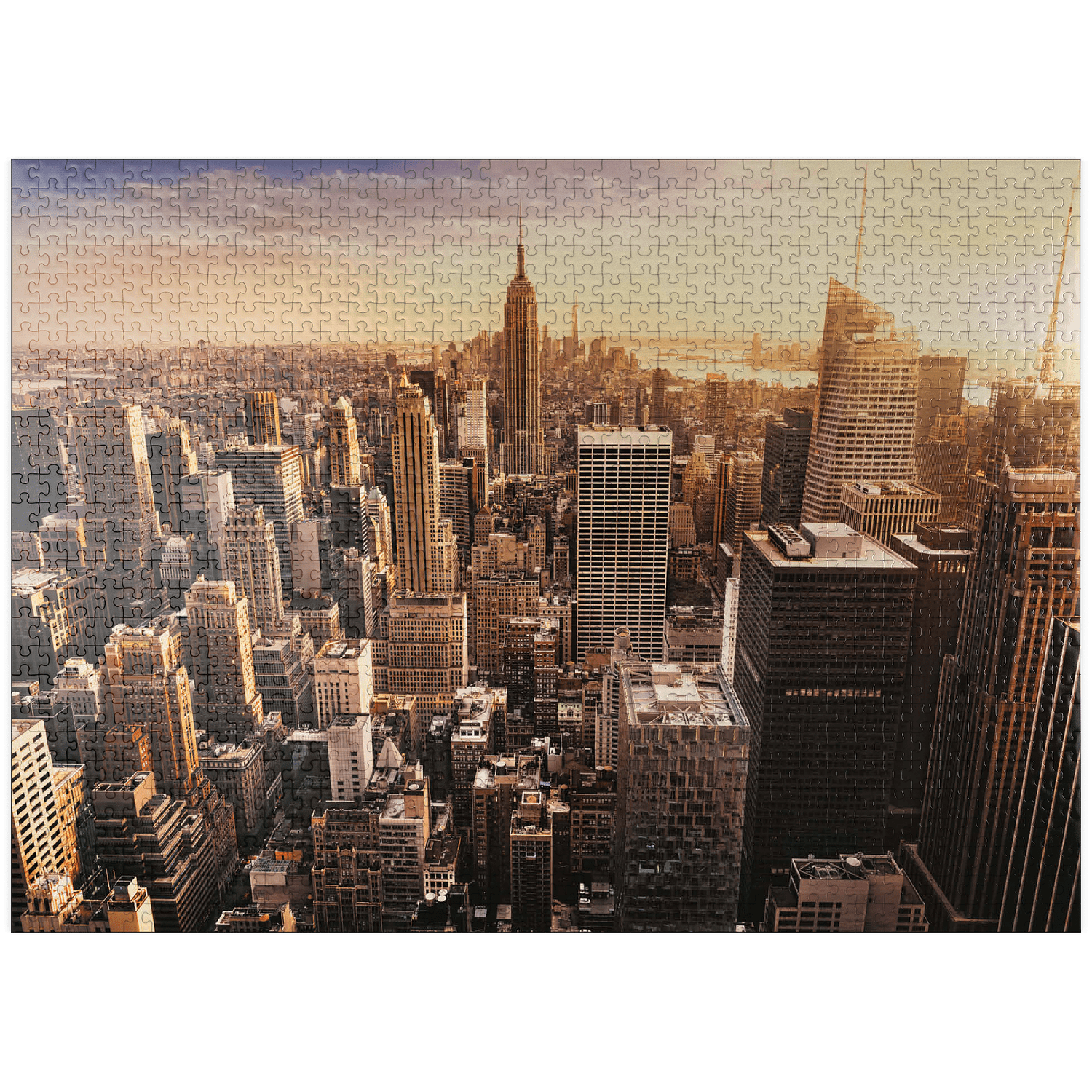 MyPuzzle - Skyline - New York City - Premium 1000 Piece Jigsaw Puzzle ...