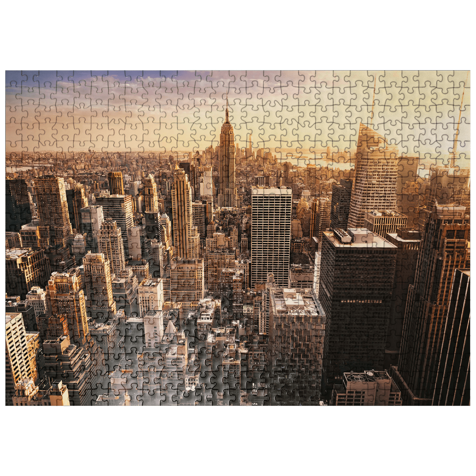 MyPuzzle - Skyline - New York City - Premium 500 Piece Jigsaw Puzzle ...