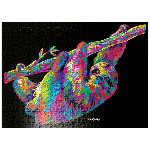 MyPuzzle - Sloth Relaxin' - Premium 500 Piece Jigsaw Puzzle for Adults