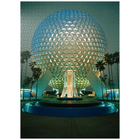 MyPuzzle - Spaceship Earth, Epcot Center - Premium 1000 Piece Jigsaw Puzzle for Adults