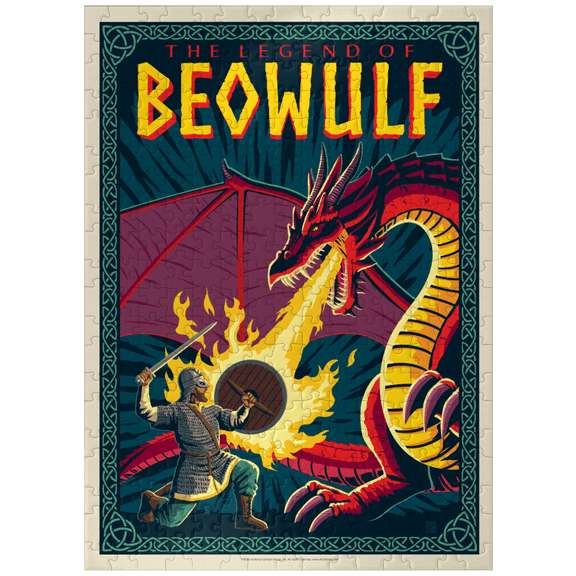 MyPuzzle - The Legend Of Beowulf - Premium 300 Piece Jigsaw Puzzle for Adults