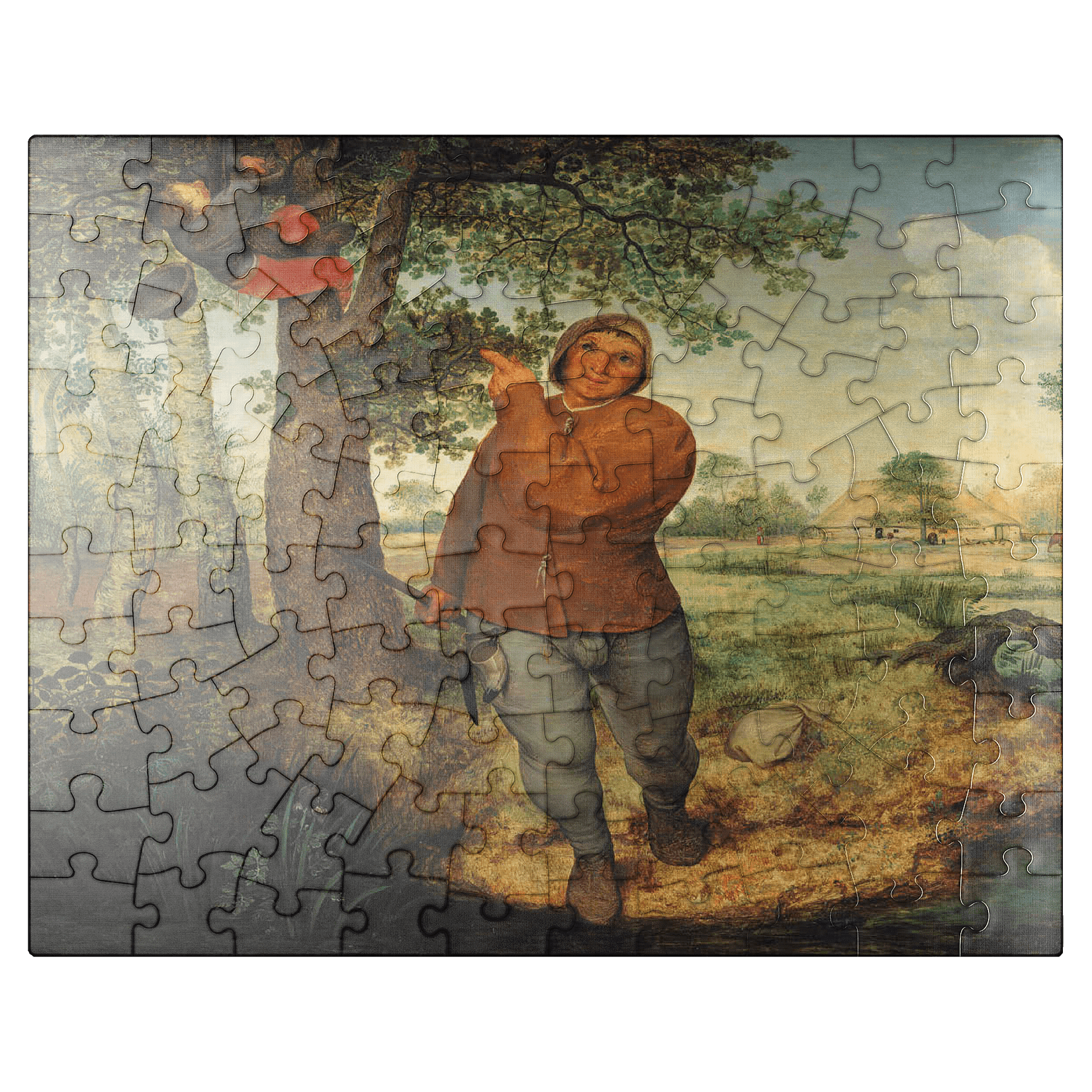 500-Piece Jigsaw Puzzle 'Children's Games' By Pieter Bruegel - Premium Adult Puzzle, Made In USA - View #10