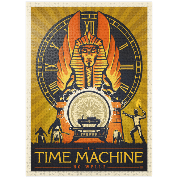 MyPuzzle - The Time Machine: H.G. Wells - Premium 1000 Piece Jigsaw Puzzle for Adults