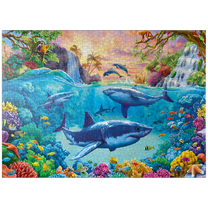 MyPuzzle - The World Under The Sea - Premium 1000 Piece Jigsaw Puzzle for Adults