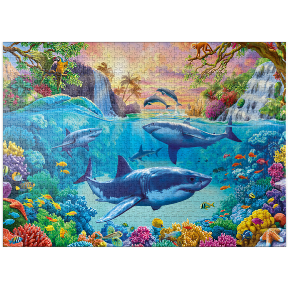 MyPuzzle - The World Under The Sea - Premium 1000 Piece Jigsaw Puzzle for Adults