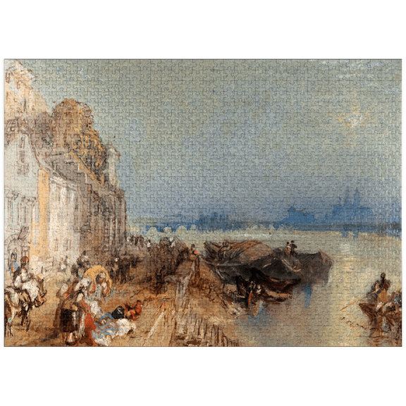 MyPuzzle - Tours: Sunset: Looking Backwards - Premium 1000 Piece Jigsaw Puzzle for Adults