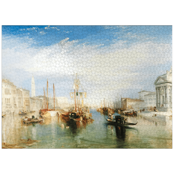 MyPuzzle - Venice, From The Porch Of Madonna Della Salute - Premium 1000 Piece Jigsaw Puzzle for Adults