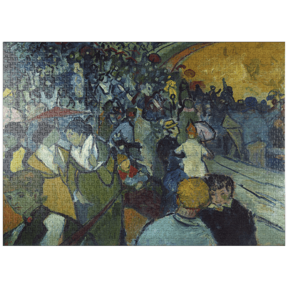 MyPuzzle - Vincent Van Goghs Les Arènes 1888 - Premium 1000 Piece Jigsaw Puzzle for Adults