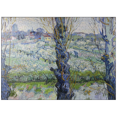 thumbnail image 1 of MyPuzzle - Vincent Van Goghs View Of Arles Flowering Orchards 1889 - Premium 1000 Piece Jigsaw Puzzle for Adults, 1 of 6