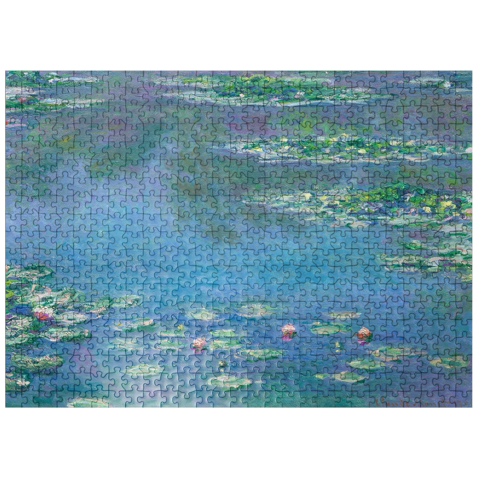 MyPuzzle - Water Lilies 1840-1926 By Claude Monet - Premium 500 Piece ...