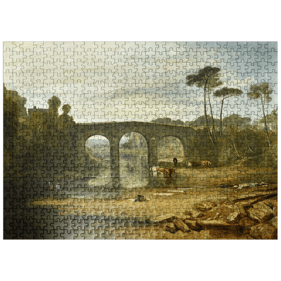 MyPuzzle - Whalley Bridge And Abbey - Premium 500 Piece Jigsaw Puzzle for Adults