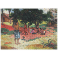 thumbnail image 1 of MyPuzzle - Whispered Words (Parau Parau) 1892 By Paul Gauguin - Premium 500 Piece Jigsaw Puzzle for Adults, 1 of 6
