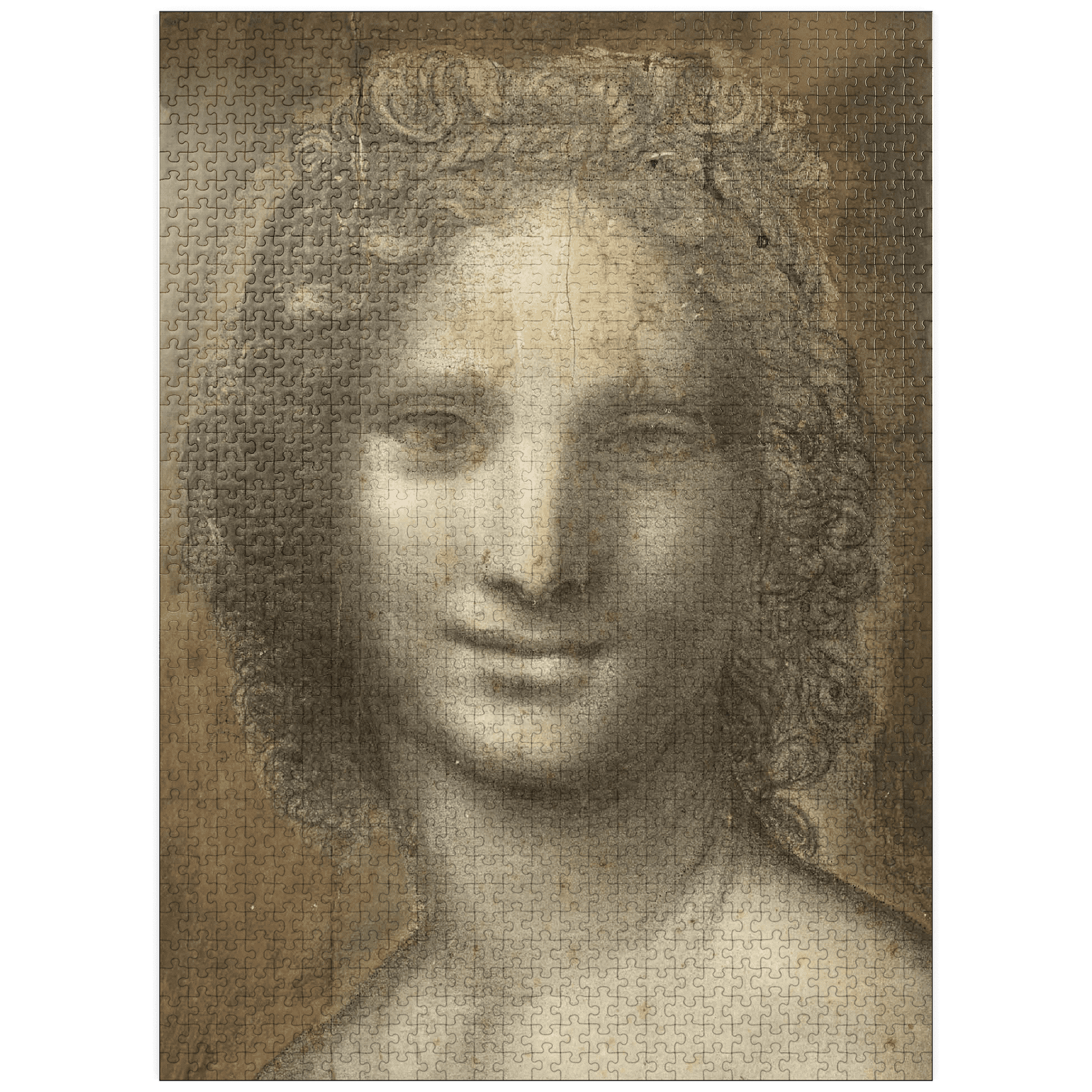 MyPuzzle - La Joconde Nue Or Monna Vanna - Details By Leonardo Da Vinci - Premium 1000 Piece