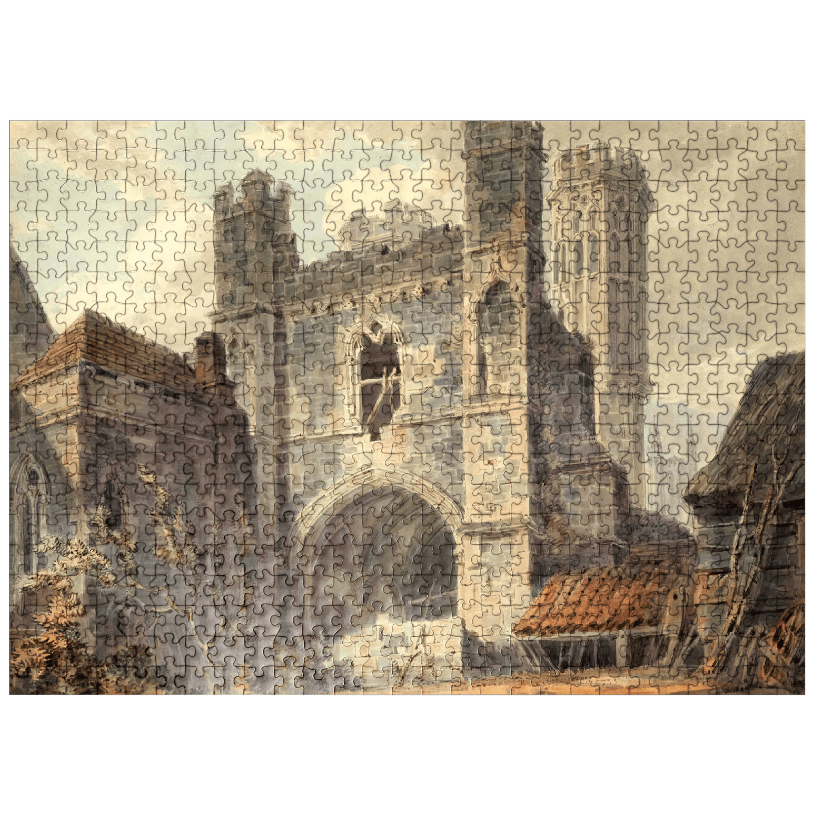 MyPuzzle St. Louis Gateway Arch Al Tramonto - Puzzle 200 Pezzi Premium, Poster Vintage, Anderson Design Group