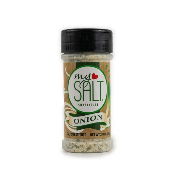 MySALT Onion Salt Substitute, Sodium-Free, 3oz Shaker